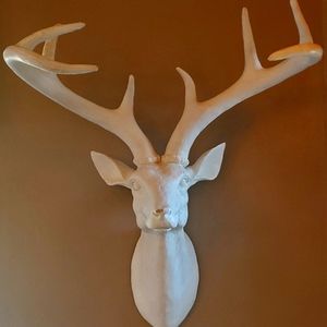 Large White Reindeer/Deer